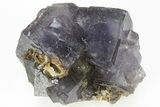 Colorful Cubic Fluorite Crystals with Phantoms - Yaogangxian Mine #217408-1
